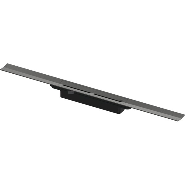 Odpływ prysznicowy liniowy TECE drainprofile, 900 x 55 x 8 mm, czarny chrom szczotkowany