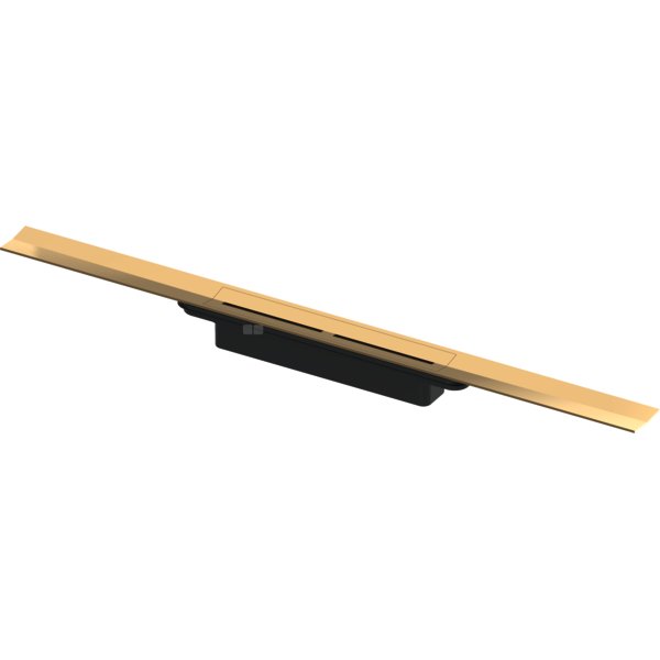 Odpływ prysznicowy liniowy TECE drainprofile, 1200 x 55 x 8 mm, złoty optyczny połysk