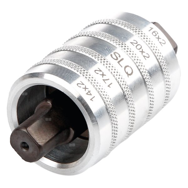 SLQ Kalibrator do rur SLQ, uniwersalny kalibrator z nożykiem fazującym do montażu złączy alternatywnych 16, 17, 20 mm