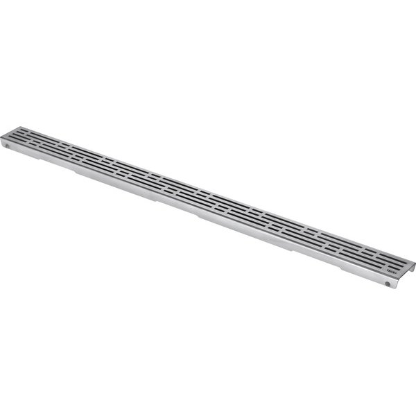 Ruszt prosty basic 1000 mm do odpływu prysznicowego stal szczotkowana TECE drainline