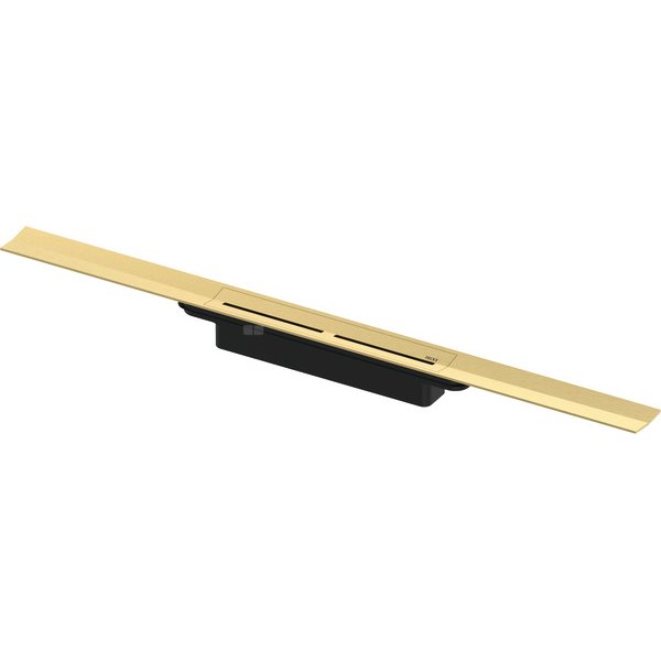 Odpływ prysznicowy liniowy TECE drainprofile, 800 x 55 x 8 mm, złoty optyczny szczotkowany