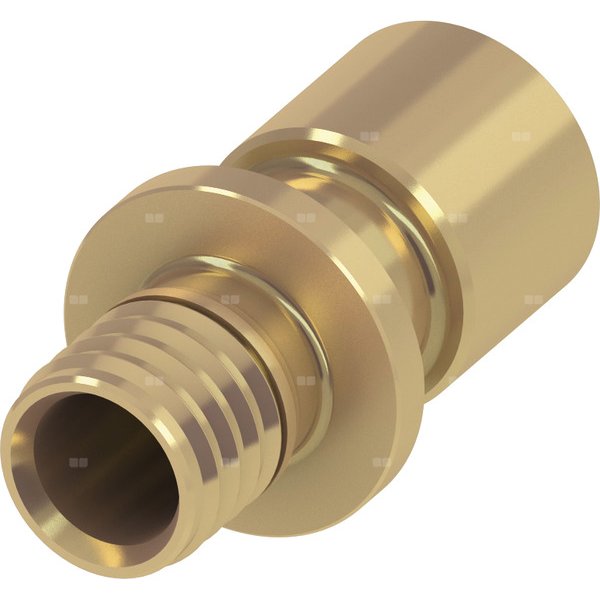Połączenie do lutowania TECE flex, miedź, 16 mm x 15 mm (zz x lut wewnętrzny)