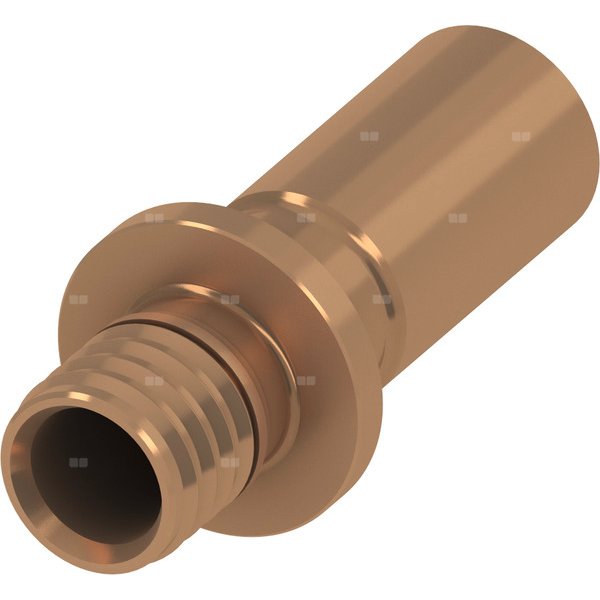 Połączenie do lutowania TECE flex, miedź, 32 mm x 28 mm (zz x lut zewnętrzny)
