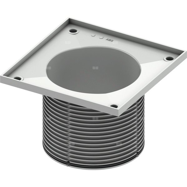 Nasadka z ramką rusztu 150 x 150 mm do odpływu prysznicowego z tworzywa sztucznego TECE drainpoint S
