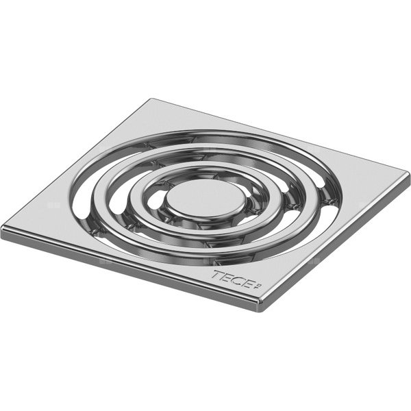 Ruszt ozdobny 100 x 100 mm do odpływu prysznicowego ze stali nierdzewnej TECE drainpoint S