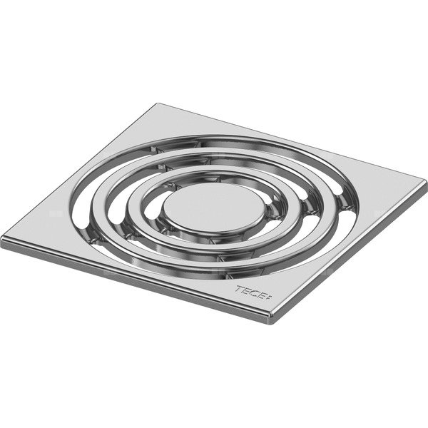 Ruszt ozdobny 142 x 142 mm do odpływu prysznicowego ze stali nierdzewnej TECE drainpoint S