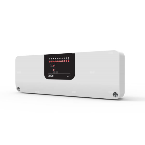 Przewodowy sterownik zaworów termostatycznych (10 sekcji), model L-10