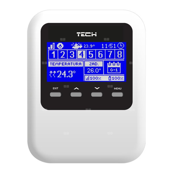 Moduł internetowy WiFi do sterowania siłownikami elektrycznymi, model WiFi 8S