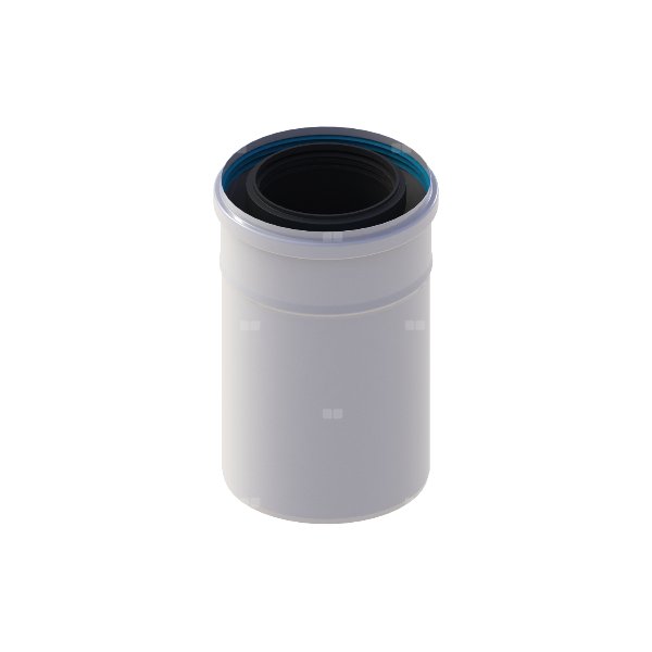 Rura TERMET stal 60/100 mm, długość 250 mm