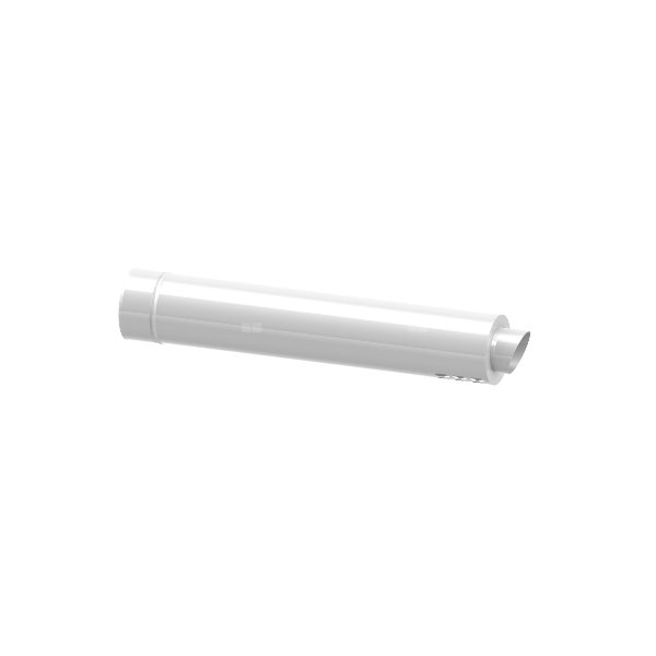 Zakończenie poziome typ I fi80/125mm białe