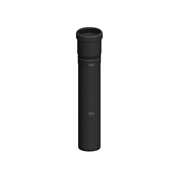 Rura TERMET tworzywo sztuczne 80 mm, długość 2000 mm
