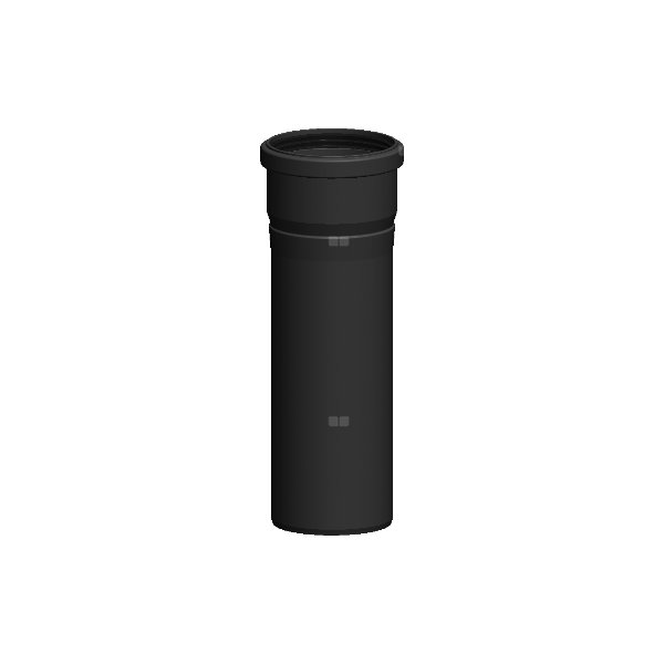 Rura TERMET tworzywo sztuczne 80 mm, długość 250 mm