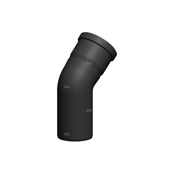 Kolano 45' TERMET fi 80 mm