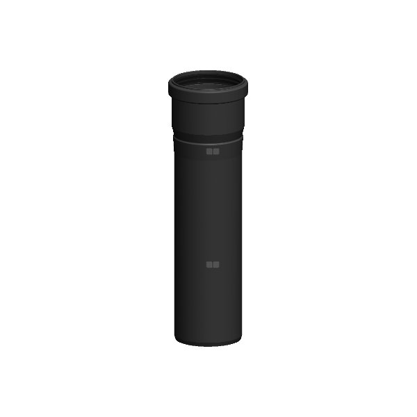 Rura TERMET tworzywo sztuczne 80/125 mm, długość 1000 mm
