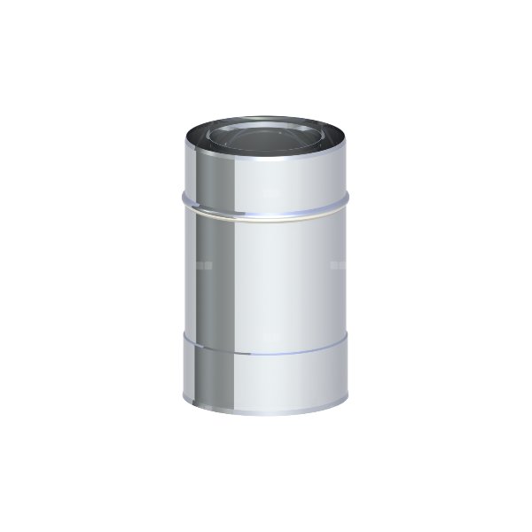 Rura TERMET stal z uszczelką 80/125 mm, długość 250 mm