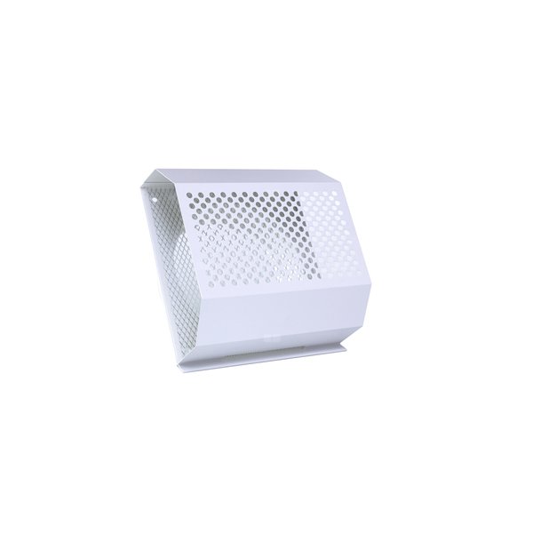 Wyrzutnia TOP PERFOROWANA z okapnikiem DN160 Srebrna