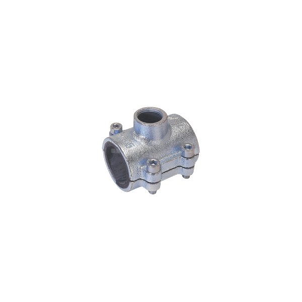Obejma montażowo-naprawcza anb żeliwo (ocynk) 1 1/2'', przył. GW 3/4'' geboclamps UNIPAK