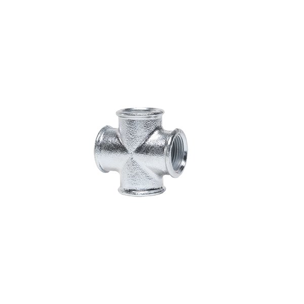 Czwórnik UNIPAK gebofittings żeliwo 1 1/2'', GW