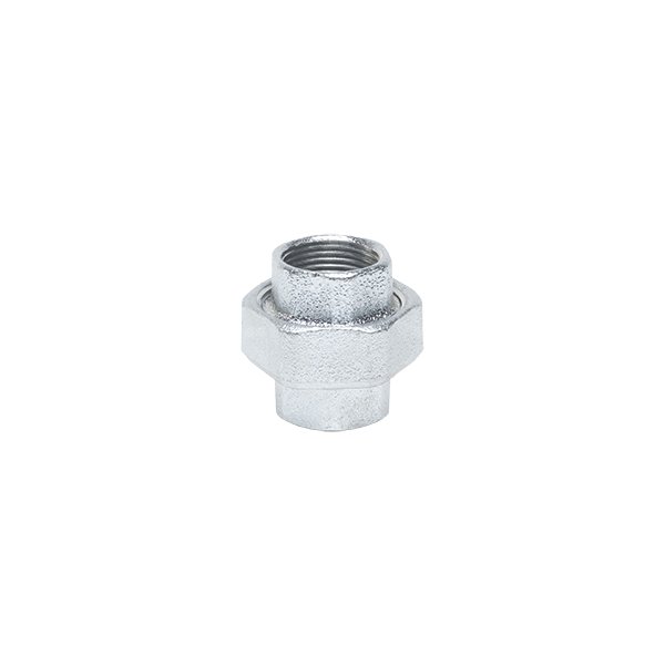 Dwuzłączka UNIPAK GEBO Fitting, żeliwo (czarny), 1 1/2'' (GW)