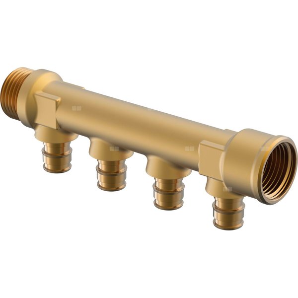 Uponor Q&E rozdzielacz PL 3/4''MT/FT 4x16 c/c35mm