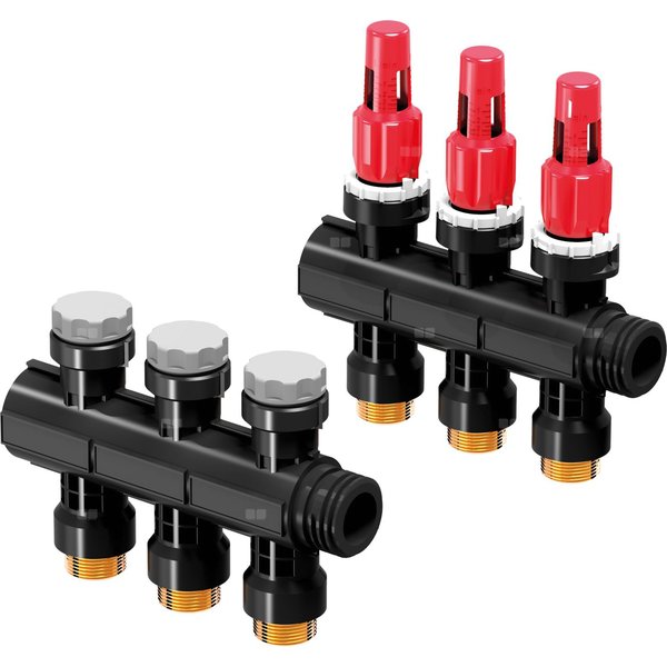 Uponor Vario PLUS rozdz. z przepływom. FM 3x3/4 Euro