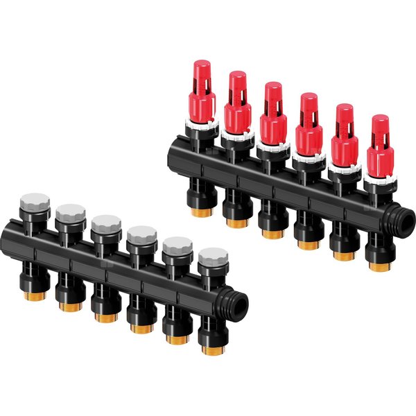 Uponor Vario PLUS rozdz. z przepływom. FM 6x3/4 Euro