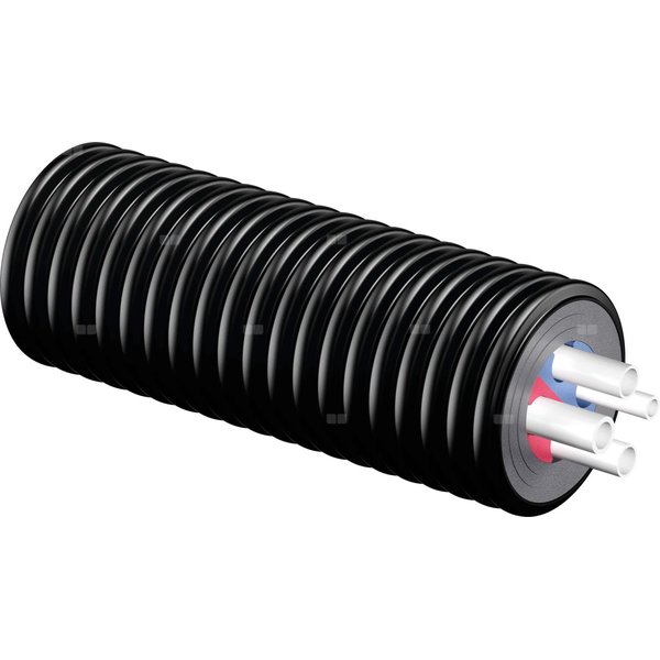 Uponor Ecoflex Quattro rura 2x25x2,3-25x3,5-20x2,8/175