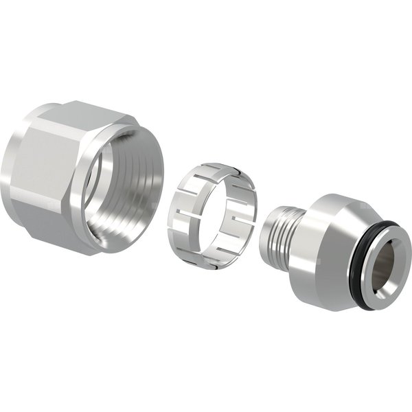 Uponor Flex-X złączka zaciskowa nikl. PEX 20x2,8-3/4''FT Euro