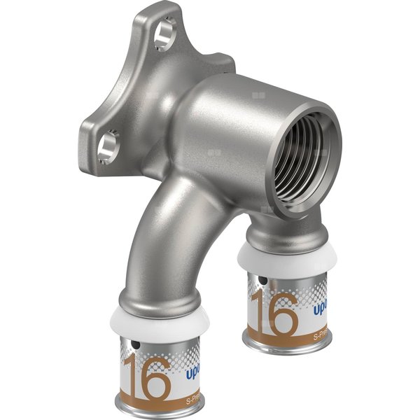 Uponor S-Press PLUS U-kolano naścienne 16-Rp1/2''FT-16