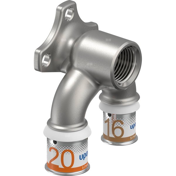 Uponor S-Press PLUS U-kolano naścienne 20-Rp1/2''FT-16