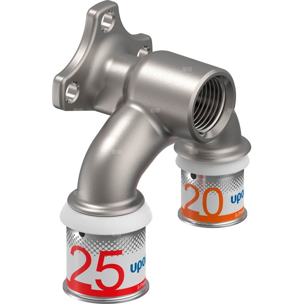 Uponor S-Press PLUS U-kolano naścienne 25-Rp1/2''FT-20