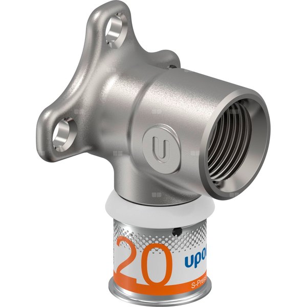 Uponor S-Press PLUS kolano naścienne M 20-Rp1/2''FT