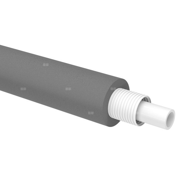 Uponor Combi Pipe rura izol. w peszlu white/grey 16x2,0 25/20 48x10 50m