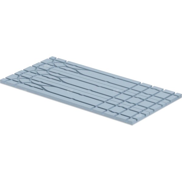 Uponor Vario rozprowadzający podłogowy panel izolacyjny 32 mm