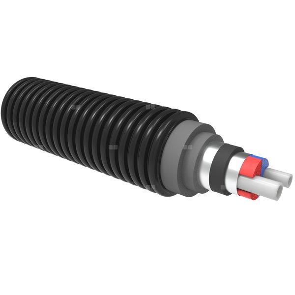 Uponor Ecoflex VIP Aqua Twin 25x3,5-20x2,8/140