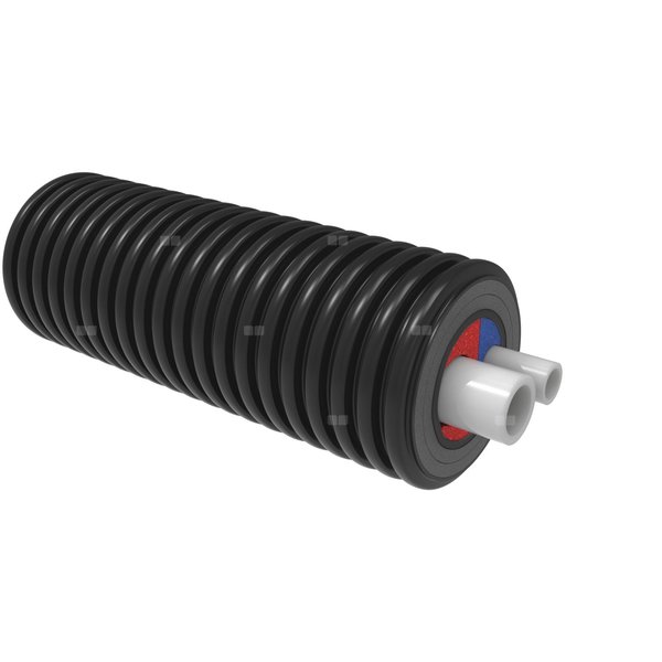 Uponor Ecoflex VIP Aqua Twin 50x6,9-32x4,4/175