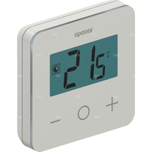 Uponor Base termostat z wyświetlaczem T-27 230V RAL9016