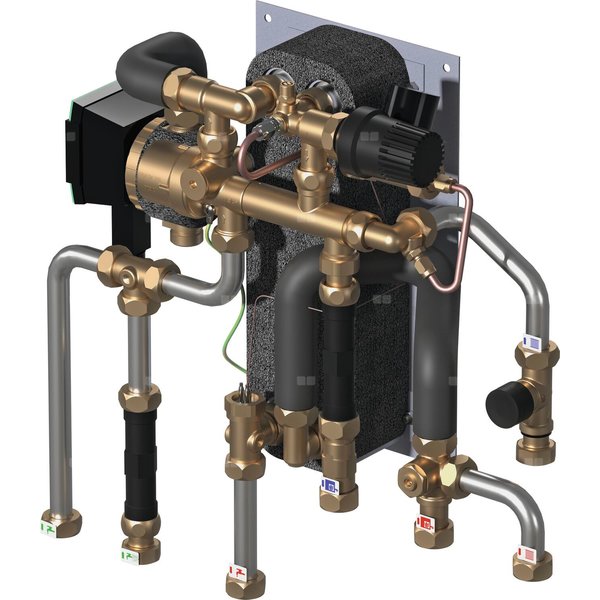 Uponor Combi Port M-XS stacja mieszkaniowa RC 15 CB BP TL ZV ZM