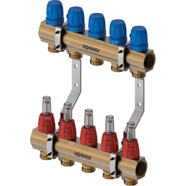 Uponor Vario B korpus rozdzielacza z przepł. FM 5X
