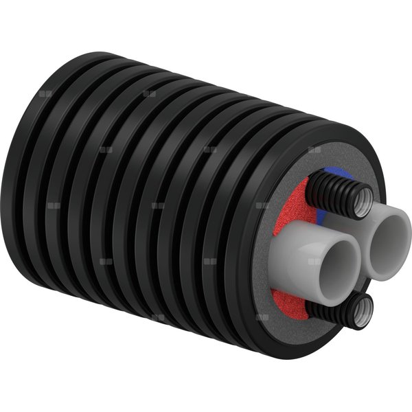 Uponor Ecoflex Thermo Twin HP 2x63x5,8+2x32x3,5/200