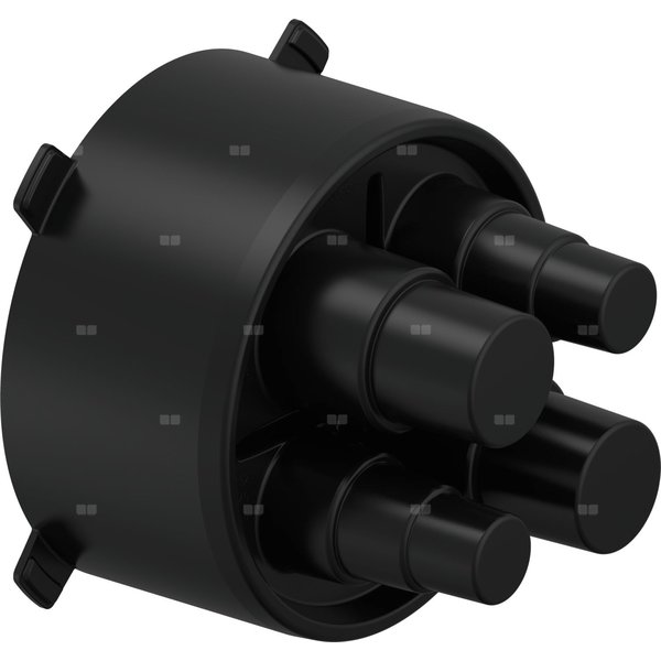 Uponor Ecoflex gumowa zaślepka Quattro 32-50+50-63/200