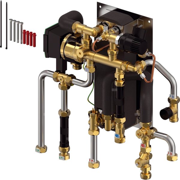 Uponor Combi Port M-XS Stacja mieszkaniowa RC 12 EX CB TL ZV ZM
