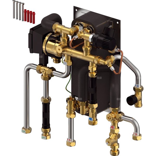 Uponor Combi Port M-XS Stacja mieszkaniowa RC 17 EX CB TL ZV ZM