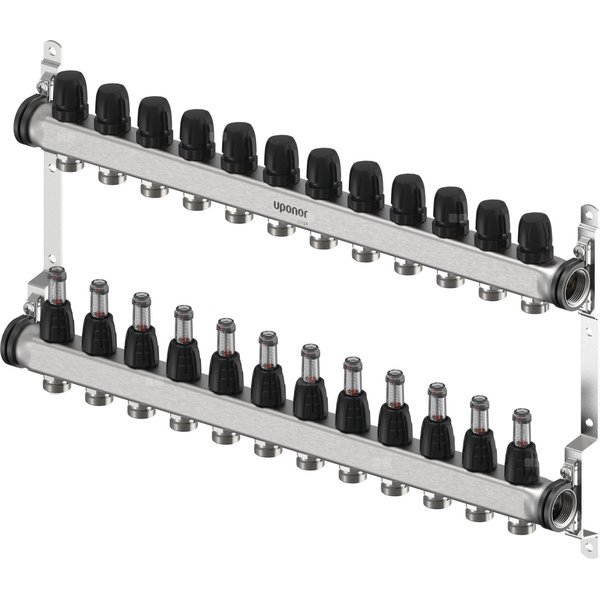 Uponor Vario S korpus rozdzielacza FM 12xG3/4 Euro - G1