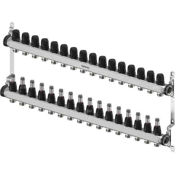 Uponor Vario S korpus rozdzielacza FM 16xG3/4 Euro - G1