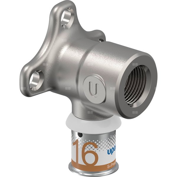 Uponor S-Press PLUS kolano naścienne M 16-Rp3/8''FT