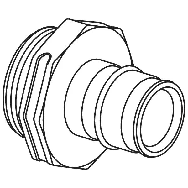 Uponor Q&E Złączka GZ PL W 63-G2''MT