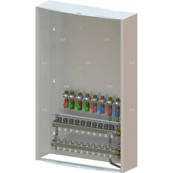 Uponor Combi Port M-Pro szafka natynkowa OW 1180x700x300mm 4HM+9BV