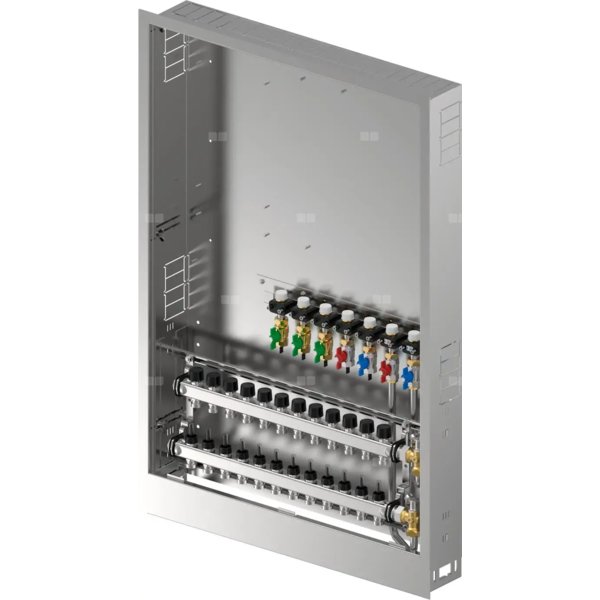 Uponor Combi Port M-Hybrid szafka z rozdzielaczem IW 1200x810X150mm 12HM+7BV