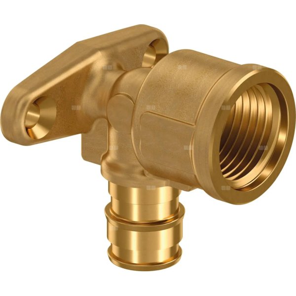 Uponor Smart Aqua kolano naścienne Q&E PL 16-Rp1/2'' FT l=43 mm